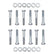 Intake Manifold Bolt Set Fits 1962-2001 Ford 221,260,289,302,351W Small Block Mr Gasket