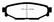 EBC 08-10 Subaru Impreza 2.5 Bluestuff Rear Brake Pads
