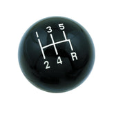 Shifter Knob 5-Speed Black Fits Shifters with 3/8-20 UNC Threads Mr Gasket