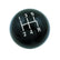 Shifter Knob 5-Speed Black Fits Shifters with 3/8-20 UNC Threads Mr Gasket