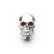 Shifter Knob Chrome Skull With Red Eyes Universal Design Fits 5/16 Inch Thru 1/2 Inch Diameter Shift Levers Mr Gasket