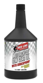 Red Line 80W Motorcycle Gear Oil w/Shockproof - Quart
