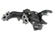 Manifold-Bracket Kit, LT4 WET-Black Bracket Kit GM LT4 Wet System Holley