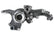Manifold-Bracket Kit, LT4 WET-Black Bracket Kit GM LT4 Wet System Holley