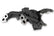 Manifold-Bracket Kit, LT4 Dry Black Bracket Kit GM LT4 Dry System Black Holley