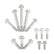 Hardware Kit for LSA Supercharged Accessory Drive Replacement Hardware Kit for LSA Supercharged Accessory Drive Holley
