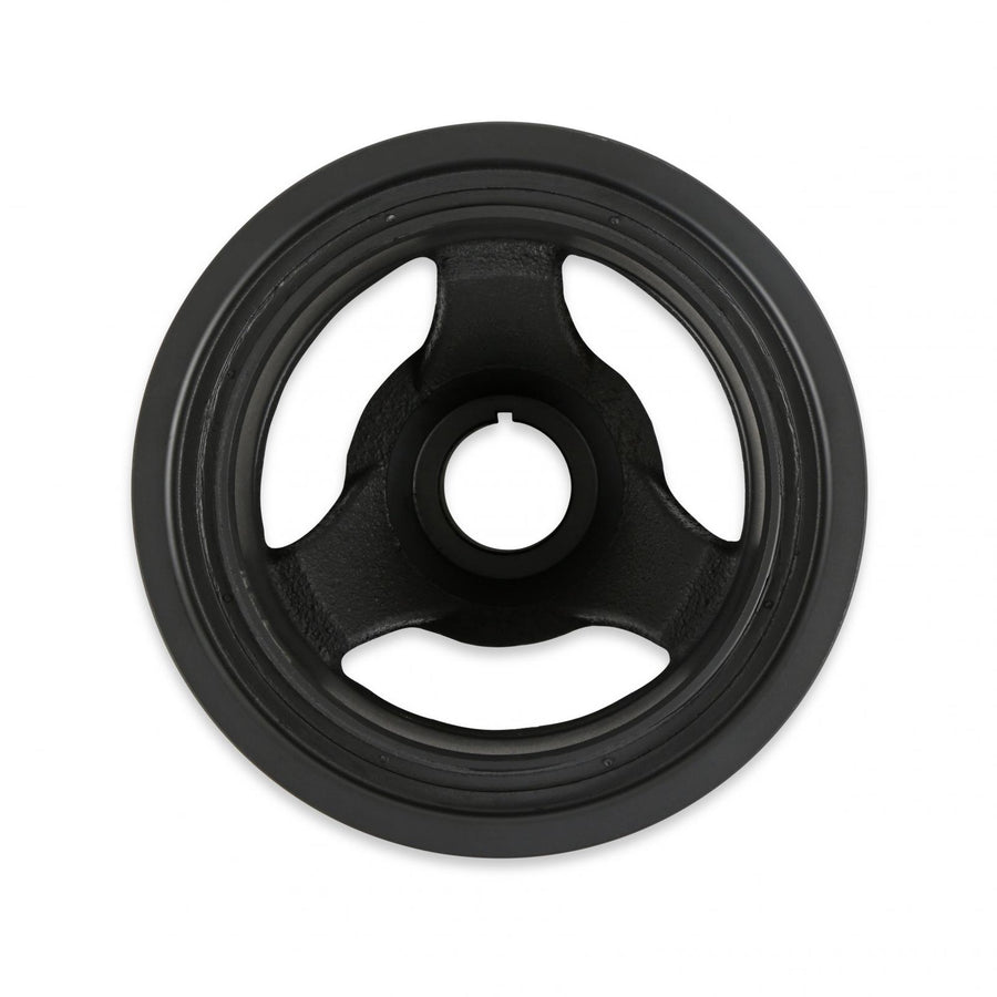 Replacement Damper/hub Assembly Works with Mid-Mount Accessory Drives for GM Gen-V LT Engines Holley