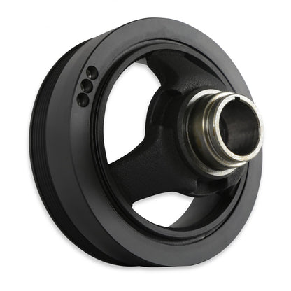 Replacement Damper/hub Assembly Works with Mid-Mount Accessory Drives for GM Gen-V LT Engines Holley