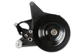 Bracket Kit, P/S LT5-W Long Spacer Natural-Black Finish Power Steering Bracket GM LT5 System Holley