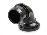 Water Neck Swivel 90 Degree Angle Black Fits 2003-Up Mopar Gen III Hemi Engines 90 Degree Holley