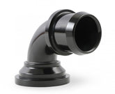 Water Neck Swivel 90 Degree Angle Black Fits 2003-Up Mopar Gen III Hemi Engines 90 Degree Holley