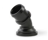 Water Neck Swivel 45 Degree Angle Black Fits 2003-Up Mopar Gen III Hemi Engines 45 Degree Holley