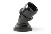 Water Neck Swivel 45 Degree Angle Black Fits 2003-Up Mopar Gen III Hemi Engines 45 Degree Holley