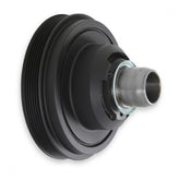Replacement Damper Non VVT Cast Iron Damper for Gen III Hemi Mid-Mount Accessory Drive System Non VVT Black Finish Holley