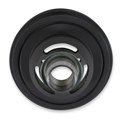 Replacement Damper Non VVT Cast Iron Damper for Gen III Hemi Mid-Mount Accessory Drive System Non VVT Black Finish Holley
