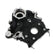 Timing Cover Ford 7.3L Godzilla Black Fits Ford 7.3L Godzilla High-Mount Accessory Drive System Pan Only Holley