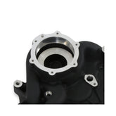 Timing Cover Ford 7.3L Godzilla Black Fits Ford 7.3L Godzilla High-Mount Accessory Drive System Pan Only Holley