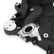 Timing Cover Ford 7.3L Godzilla Black Fits Ford 7.3L Godzilla High-Mount Accessory Drive System Pan Only Holley