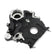 Timing Cover Ford 7.3L Godzilla Black Fits Ford 7.3L Godzilla High-Mount Accessory Drive System OE Pan Only Holley