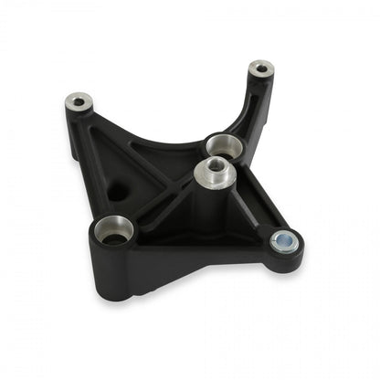 A/C Bracket with Hardware Black Optional Accessory for 7.3L Godzilla Engine with High-Mount Accessory Drive System Holley