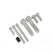 A/C Bracket with Hardware Black Optional Accessory for 7.3L Godzilla Engine with High-Mount Accessory Drive System Holley