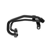 Line Adapter Manifold for SD7 A/C Compressor SBF, Driver Side Exit Line Adapter for SD7 A/C Compressor, Driver-Side Exit, Black Holley