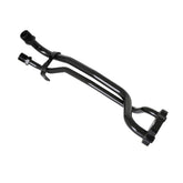 Line Adapter Manifold for SD7 A/C Compressor SBF, Passenger Side Exit Line Adapter for SD7 A/C Compressor, Passenger-Side Exit, Black Holley