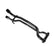 Line Adapter Manifold for SD7 A/C Compressor SBF, Passenger Side Exit Line Adapter for SD7 A/C Compressor, Passenger-Side Exit, Black Holley