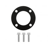 Spacer Kit, Small Block Ford Accessory Drive Crank Pulley 3.875 Damper Proper Length Crank Pulley Fasteners Included Spacer in Black Finish Holley