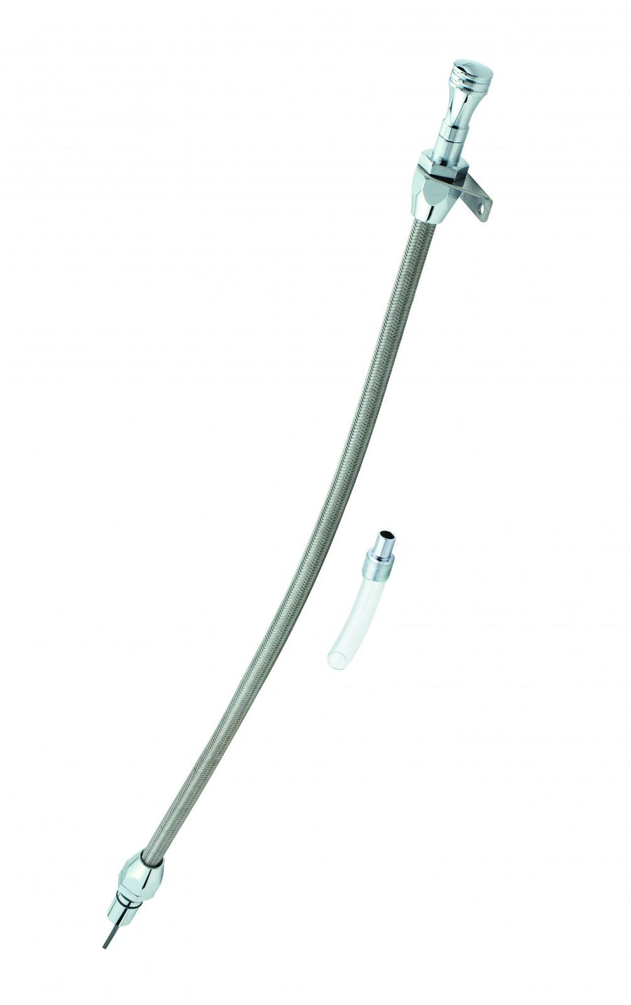 Automatic Transmission Dipstick & Tube Braided Stainless Steel Fits GM TH350 Mr Gasket