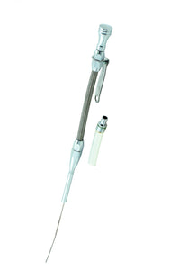 Engine Oil Dipstick & Tube Braided Stainless Steel Fits 1980-1985 Chevrolet 305-350 Small Block Mr Gasket