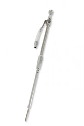 Engine Oil Dipstick & Tube Braided Stainless Steel Fits 1980-1985 Chevrolet 305-350 Small Block Mr Gasket