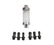 Clearview Inline Fuel Filter Fits Carbureted Applications Up to 10 PSI Mr Gasket