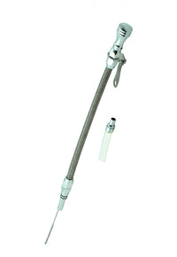 Engine Oil Dipstick & Tube Braided Stainless Steel Fits 1965-1990 Chevrolet 396-454 Big Block Mr Gasket