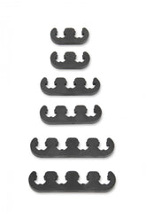 Wire Separators Plastic 7 mm / 8 mm Black Fits 7 or 8mm Spark Plug Wires Mr Gasket