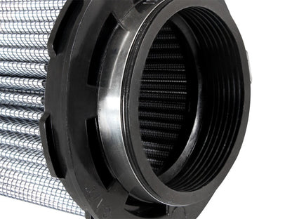 aFe Power MagnumFLOW Pro DRY S Universal Air Filter 3.5in Flange / 5in Base mtm2 / 4.5in inv T / 7.5in Height | 21-91103