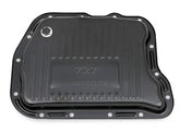 Transmission Oil Pan Black Steel Fits Chrysler Torqueflite TF-727. Stock Depth and Capacity Finned Design Mr Gasket