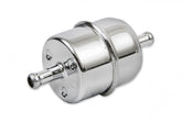 Chrome Fuel Filter Fits 5/16 Inch Hose For Carbureted Applications 40 Micron Mr Gasket
