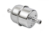 Chrome Fuel Filter Fits 5/16 Inch Hose For Carbureted Applications 40 Micron Mr Gasket