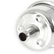 Chrome Fuel Filter Fits 3/8 Inch Hose For Carbureted Applications 40 Micron Mr Gasket