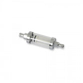 Clearview Inline Fuel Filter 5/16 Inch Fits Carbureted Applications Up to 10 PSI Mr Gasket