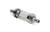 Clearview Inline Fuel Filter 3/8 Inch Fits Carbureted Applications Up to 10 PSI Mr Gasket