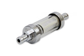 Clearview Inline Fuel Filter 3/8 Inch Fits Carbureted Applications Up to 10 PSI Mr Gasket
