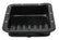 Transmission Oil Pan Black Steel Fits Ford C4 case-filled. Stock Depth and Capacity Finned Design Mr Gasket
