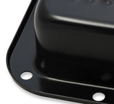 Transmission Oil Pan Black Steel Fits Ford C6 Stock Depth and Capacity Finned Design Mr Gasket