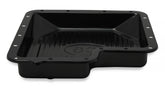 Transmission Oil Pan Black Steel Fits Ford C6 Stock Depth and Capacity Finned Design Mr Gasket