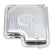 Transmission Oil Pan Chrome Fits Ford C6 Stock Depth and Capacity Finned Design Mr Gasket