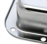 Transmission Oil Pan Chrome Fits Ford C6 Stock Depth and Capacity Finned Design Mr Gasket