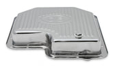 Transmission Oil Pan Chrome Fits Ford C6 Stock Depth and Capacity Finned Design Mr Gasket