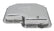 Transmission Oil Pan Chrome Fits Ford C6 Stock Depth and Capacity Finned Design Mr Gasket